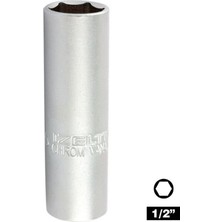 İzeltaş IZELTAS 1/2 Altı Köşe Buji Lokması Lastikli 21 mm