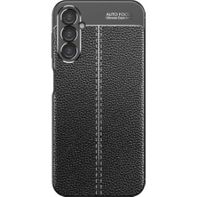 Cavora Samsung Galaxy S23 Plus Uyumlu Kamera Korumalı Deri Görünümlü Darbe Emici Tam Korumalı Auto Focus Lüks Silikon Kılıf