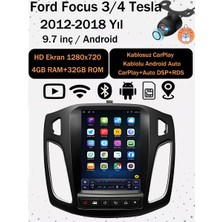 Conio Ford Focus 3/4 (2012-2018) 9.7 Inç Tesla Tarzı Ekran – 4gb Ram 32GB Rom Android 14 Multimedya Navigasyon Kablosuz Carplay