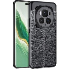Cavora Honor 90 Lite Uyumlu Kamera Korumalı Deri Görünümlü Darbe Emici Tam Korumalı Auto Focus Lüks Silikon Kılıf