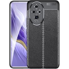 Cavora Xiaomi Poco X6 Uyumlu Kamera Korumalı Deri Görünümlü Darbe Emici Tam Korumalı Auto Focus Lüks Silikon Kılıf