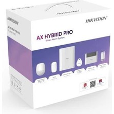 Hikvision Hıkvısıon Ax Hibrit Pro Kit Hırsız Alarm Seti DS-PHA64-KIT-WB(B)