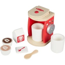 Melissa and Doug Ahşap Kahve Makinesi ve Servis Seti
