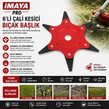 İmaya Ot Biçme Tırpan Başlığı 6 Bıçaklı Tüm Modeller