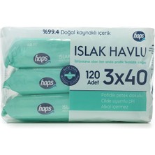 Hops Aleo Vera Islak Mendil 3X40 Adet