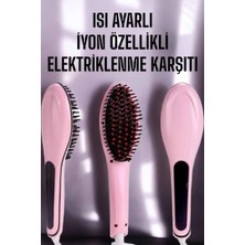 Uravas Store Saç Düzleştirici Tarak Isı Ayarlı Yıpranma Önleyici Düzleştirici Fön Tarak