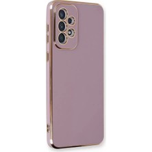 Uravas Store Newface Samsung Galaxy A33 5g Kılıf Volet Silikon - Mor