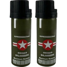 Haki Store 2'li Biber Gazı Spreyi Nato 50ML