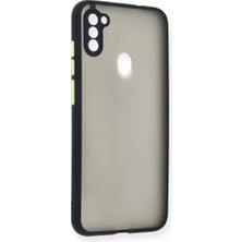 Uravas Store Newface Samsung Galaxy A11 Kılıf Montreal Silikon Kapak - Lacivert