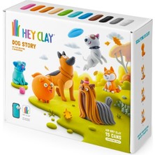 HEY CLAY Hava ile Kuruyan Kil (15'li kutu) - Köpek Hikayesi