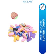 Ocean Tırnak Törpü Mini Buffer Törpü Tırnak Üstü Törpü 50'li
