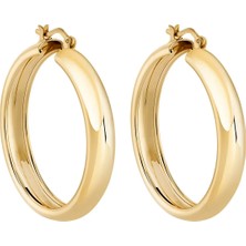 Treasure&co. Altın Kadın Küpe TCAY-072