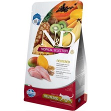 N&D Tropical Selection Tavuk ve Meyveli Kısır Kedi Maması 1.5 Kg