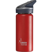 Laken Çelik 188 Jannu Termos Şişe - Kırmızı Unisex Mavi Matara