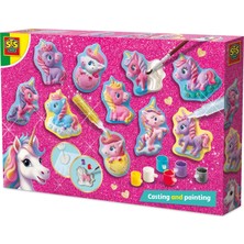 Ses Creative Kalıba Dök ve Boya - Bebek Unicorn'lar