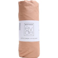 Boyner Evde Pembe Fitted Tek Kişilik Lastikli Çarşaf Nora