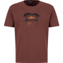 Discovery Expedition Kahve Erkek  T-Shirt D6SU-TST3100