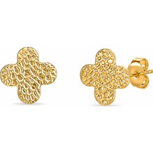 Treasure&co. Altın Kadın Küpe TCAY-084