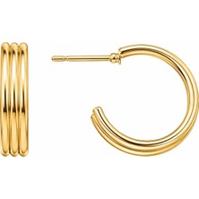 Treasure&co. Altın Kadın Küpe TCAY-100