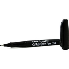  artline erg-242 calligraphy pen kaligrafi kalemi ergoline 2.0 mm siyah (12 li kutu)