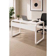 Mobitopya Metal Ayaklı Çalışma Masası- Bilgisayar Masası- Modern Ofis Masası- Gamer MASASI140X50X72 cm