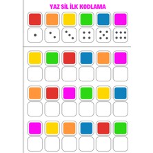 Enine Boyuna Eğitim Okul Öncesi Cırt Cırtlı Ilk Kodlama