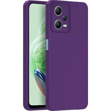 Mir Kitap Newface Xiaomi Redmi Note 12 Pro 5g Kılıf Nano Içi Kadife Silikon - Mor