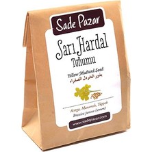 Sade Pazar Sarı Hardal Tohumu 100 gr