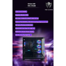 Mod Gaming Orion MG-O12B I5 14400F | RTX5060 Ti 16GB | 32GB Ram | 1 Tb SSD | Oyuncu OEM PAKET