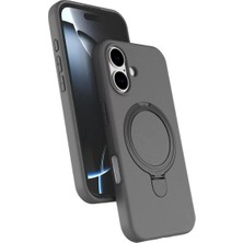 Mir Kitap Newface Apple iPhone 17 Regal Magsafe Standlı Kapak - Titan Gri