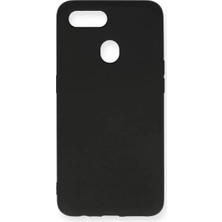 Mir Kitap Newface Oppo A12 Kılıf Nano Içi Kadife Silikon - Siyah