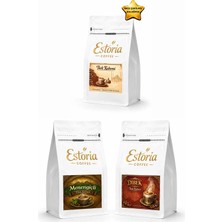 Estoria Coffee Türk Kahvesi, Dibek Türk Kahvesi ve Menengiçli Türk Kahvesi 3 x 250 G