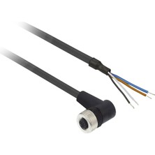 Telemecanique Sensors Telemecanique XZCP1241L2 ,AÇILI/M12/4PIN Pur-2mt Sensör Kablo
