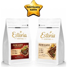 Estoria Coffee Filtre Kahve Brezilya Santos ve Filtre Kahve Colombia 2 x 250 G