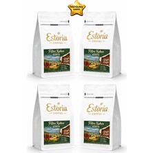 Estoria Coffee Kenya Filtre Kahve 1kg ( 1000g)(4x250g) | %100 Arabica | Yoğun Aroma | Meyvemsi Notalar | Öğütülmüş