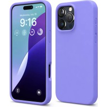 Mir Kitap Newface Apple iPhone 16 Pro Max Kılıf Nano Içi Kadife Silikon - Lila