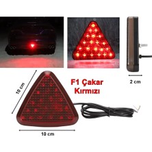 Mir Kitap F1 Üçgen Flashlı LED Stop Lambası Yeni Model Kırmızı Camlı ONP817