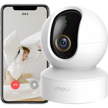 Imou Dk2 5mp Akıllı Wi-Fi Güvenlik Kamerası 360° Hareket Takibi Yapay Zeka Destekli Çift Yönlü Ses