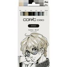 Copic Cıao Manga Set Comıcs 6 Lı