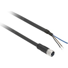 Telemecanique Sensors Telemecanique XZCPV0566L5 ,düz/m8/3pin/dişi Pvc-5mt Sensör Kablo
