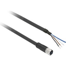Telemecanique Sensors Telemecanique XZCPV0941L10 ,düz/m8/4pin/dişi PVC-10MT Sensör Kablo