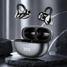 BGG Tech LED Dijital Ekranlı Spor ve Günlük Kullanım Için Klipsli Kablosuz Bluetooth Kulaklık Özel Ergonomik Tasarım