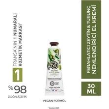 Yves Rocher El Kremi – Nemlendirici & Besleyici – Zeytin & Turunç Özlü, Vegan 30 ml