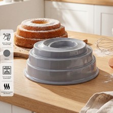 Emsan Storm Döküm Kek Kalıbı Gri 23 cm