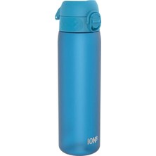 ION8 - Geri Dönüştürülmüş Plastik - Recyclon - İnce Suluk - Mavi - 500 ml - Sızdırmaz - BPA İçermeyen