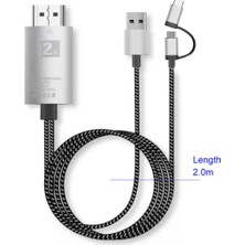 Epilons ZR855 P8 2 İn 1 Hdtv Kablo