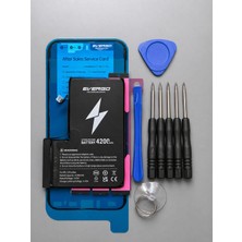 Evergo Iphone 12 Pro Max Uyumlu Güçlendirilmiş (4200 Mah) Mucize Batarya