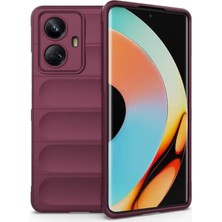 TeknoKapsül Newface Realme 10 Pro 5g Kılıf Optimum Silikon - Bordo