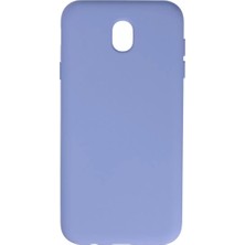 TeknoKapsül Newface Samsung Galaxy J7 Pro / J730 Kılıf Nano Içi Kadife Silikon - Lila
