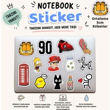 Sb Store Renkli Sticker Notebook Tablet Etiketi Model 15